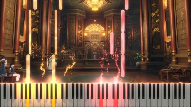 Northland Bank (Genshin Impact) - Synthesia / Piano Tutorial смотреть онлайн