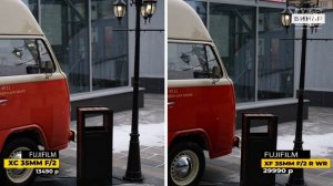 Обзор Fujifilm XC 35mm F2. Сравнение с Fujifilm XF 35mm F2 R WR.