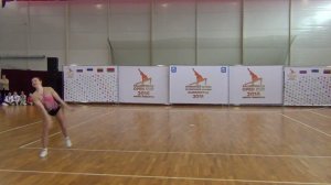 AEROBIC GYMNASTICS  SEN IW Медведева Дарья  Сургут