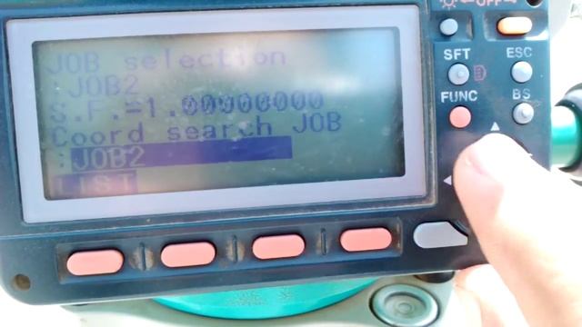 How to make a new job in sokia total station смотреть онлайн