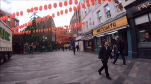 LONDON TOUR | Walking around Chinatown London England