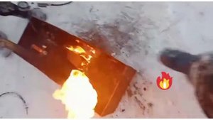 горелка на отработке своими руками