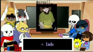 *[Undertale react to Chara]* ||Gacha Club|| AU ||