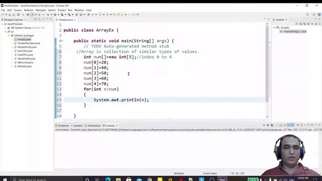 Java OOPS -10: Array in Java | CS Teachers DSSSB/HSSC/KVS/NET | Dr Vipin Classes смотреть онлайн