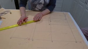 Базовая основа блузы (платья) с рукавом. Часть 1.Basic patterns of blouse (dress).Part 1