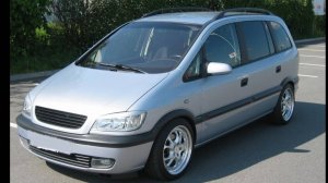Опель Зефира - Opel Zafira A  Замена сайлентблоков переднего подрамника.