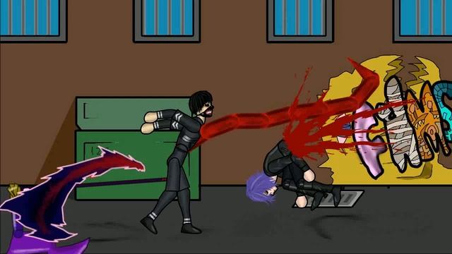 Канеки против Аято Татара Норо смотреть онлайн