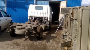 Ниссан Атлас. Установили контрактную КПП