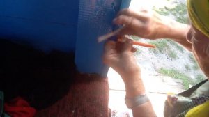 Плетение сети (сеточки) из веревки, каната, нити.