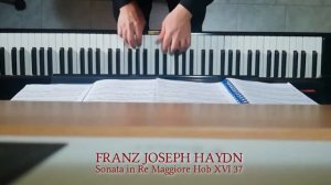 Francesco Virgilio suona Haydn - Sonata in Re Maggiore, I movimento