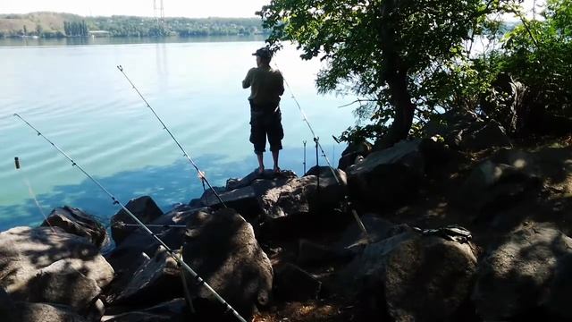 Рыбалка на реке Днепр. Чудесный клёв и улов.