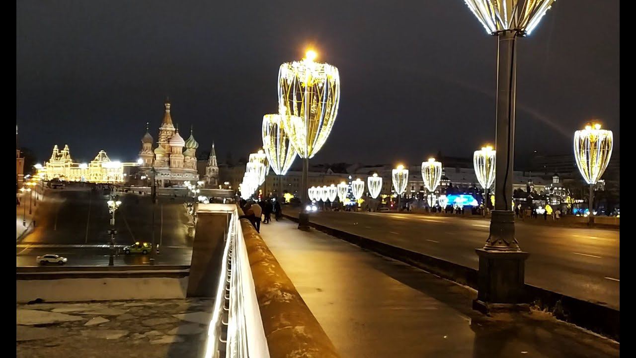 Новогодняя Москва  New Year Moscow