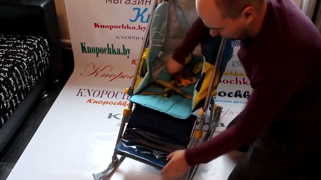 Видео Санки - Коляска 'Зима - Лето' смотреть онлайн