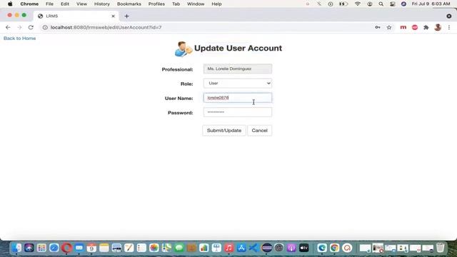 User Account Master File - Laboratory Records Management System - JAVA/JEE #ezetsoftware #lrmsjava смотреть онлайн