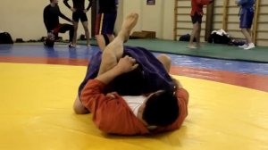 Челябинский самбист против бразильского борца вольная борьба самбо против БЖЖ sambo vs bjj battle