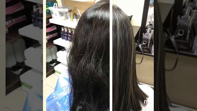 Мелирование и тонирование, стрижка. . Работа мастера Даниленко Натальи. смотреть онлайн