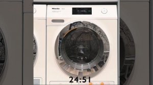 Роза в стиральной машине Miele. Стираем розу. Бережная стирка.