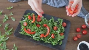 Tasty Arugula Salad Recipe | The Vegan Bossa