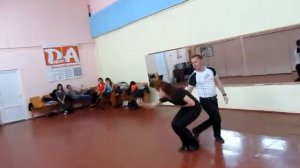 Zouk протанцовочка in dance studio DancA 16 11 13 Алена -Слава