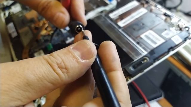 Ремонт ноутбука HP Spectre (la-8554p) восстановление питания vccsa. смотреть онлайн