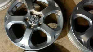 Литые диски на 17. Honda.