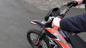 Питбайк X-MOTOS 140 19/16" SILVER. Краткий обзор.