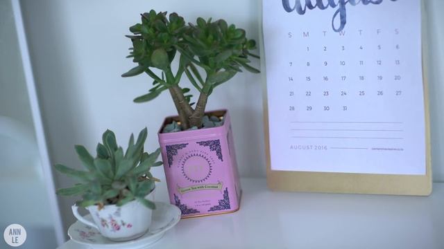 5 EASY DIY Desk Decor & Organization Ideas | ANN LE