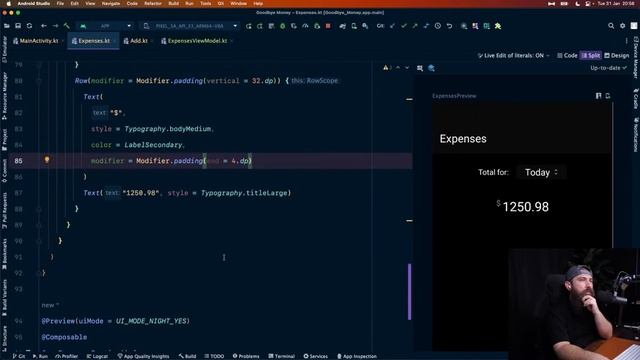 07 - Building an Expense Tracking app with Jetpack Compose смотреть онлайн