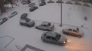 Машина сгорела на глазах, за минуты