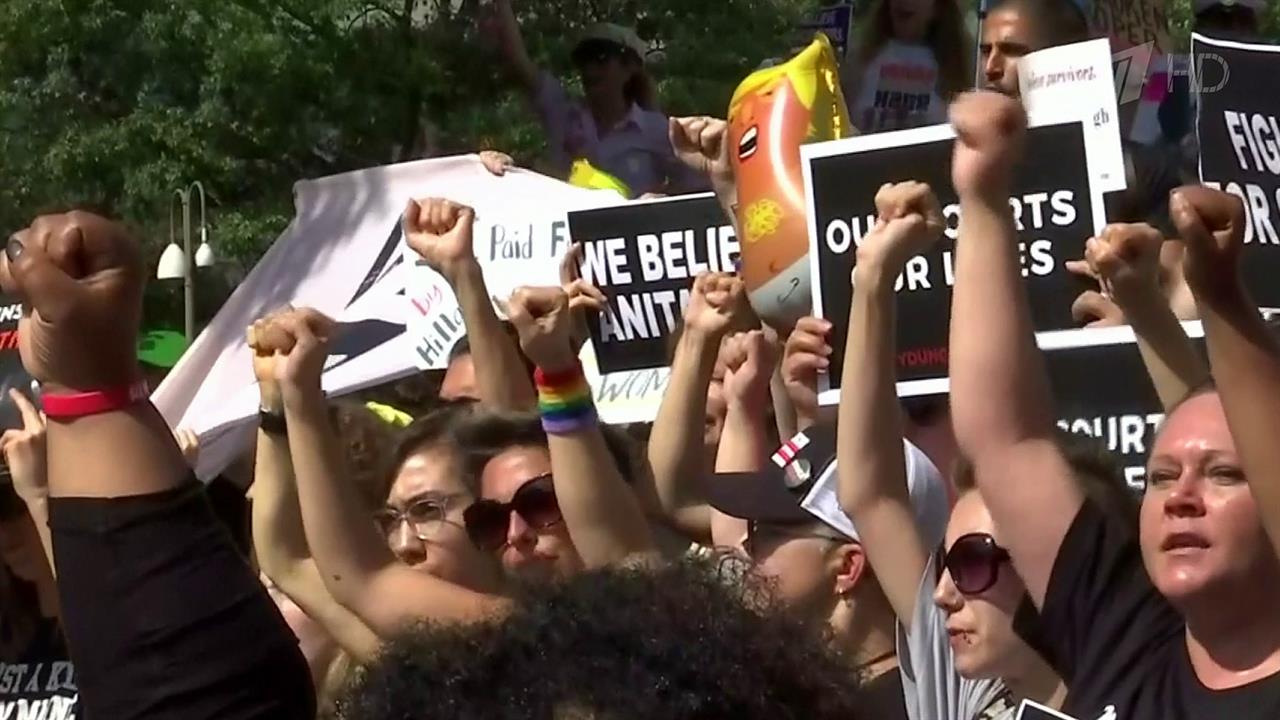 Более 300 протестующих задержаны в офисном здании Конгресса США