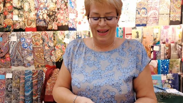 Пополнение изделий ППМ. Часть 2. Павловопосадские платки в Минске.