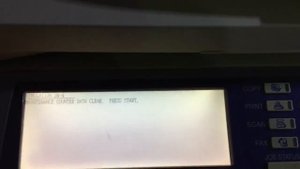 Sharp AR-M258, AR-236 maintenance and developer reset