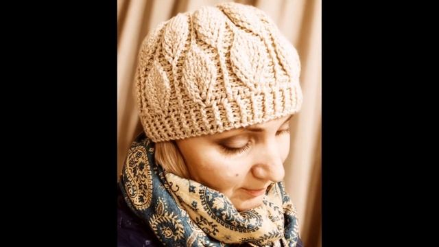 Готовые шапочки крючком. Шапки на зиму, весну, осень, лето. смотреть онлайн