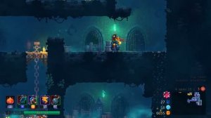 Dead Cells: Rise of the Giant. экспертный. тюремные камеры. три клетки.60 врагов не получив урон