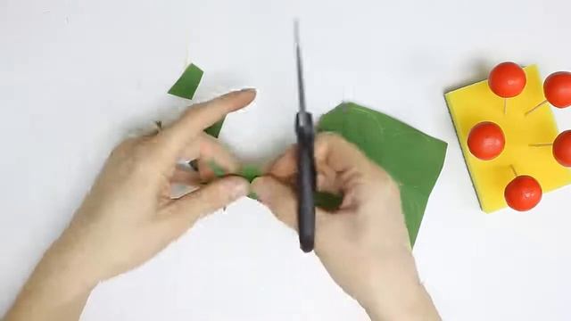 Помидоры черри из фоамирана l Летний овощной венок из фоамирана смотреть онлайн