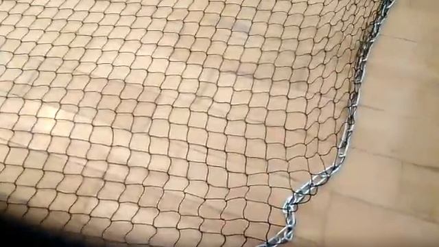 Кастинговая сеть своими руками. Американка. D=4,0 м, ячейка - 3,0 см, капрон - 0,8 мм смотреть онлайн