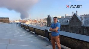 Греющий кабель Heatus против сосулек и наледи на кровле здания Леонтьевский центр , Петербург ❄️