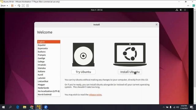 Step-by-Step Guide: Download and Install Ubuntu 20.04.3 LTS in VMware Workstation 17 Player смотреть онлайн