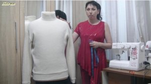 Моделирую первый свитерок по мужской базовой основе. см. описание.