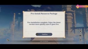 Genshin Impact 2.5 Pre-install Resource Package only 3.04GB Mobile Phone, My Potato Phone gonna Blo