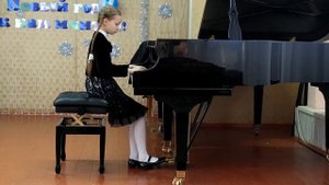 И.С.Бах Двухголосная инвенция ми мажор. Иванова Маргарита, 10 лет, 4 класс