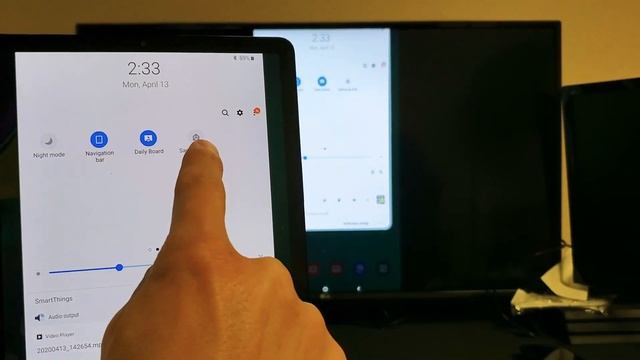 Galaxy S5e Tablet: How to Connect Screen Mirror & Samsung DEX to Any TV or Monitor w/ HDMI Cable смотреть онлайн