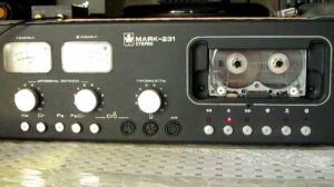 Маяк-231 с родной кассетой.
