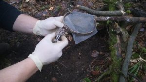 Охота на лис капканами. Установка "Dirt hole".