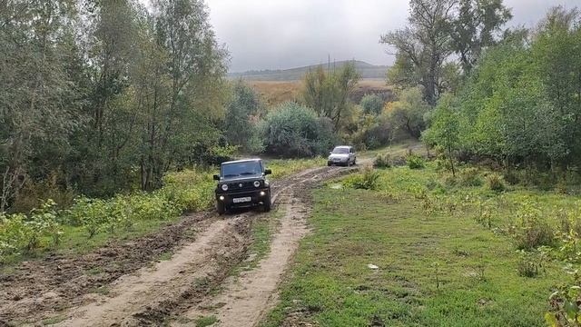 Катаемся на Suzuki Jimny.  Тур Нижняя Банновка - Золотое.  Интересные места Саратовской области.