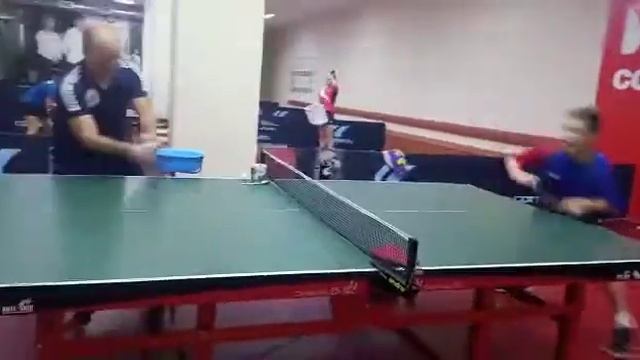 Школа настольного тенниса «Комета» — тренировочное занятие 9 смотреть онлайн