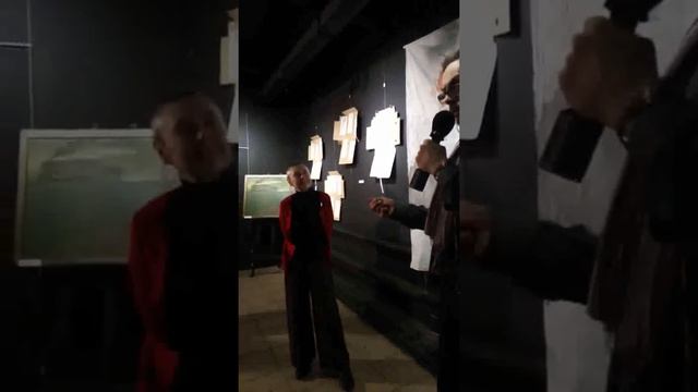 Паровоз в исполнении художника Андрей Казило + монолог на тему железных дорог. смотреть онлайн