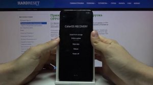 Как войти в режим восстановления на OPPO Reno4 / Меню Recovery