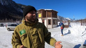 РЫБАЛКА, ПОЙМАЛИ ФОРЕЛЬ В ПОСЁЛКЕ ДОМБАЙ, ФОРЕЛЕВОЕ ХОЗЯЙСТВО ТЕБЕРДА