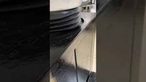 0509 Парикмахерская мойка с креслом чёрного цвета